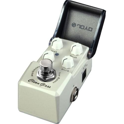 Joyo Jf-307 Effects Pedal Guitar Parts Accessories Clean Glass Classic Sound Simulator True Bypass Electric Guitar Pedal