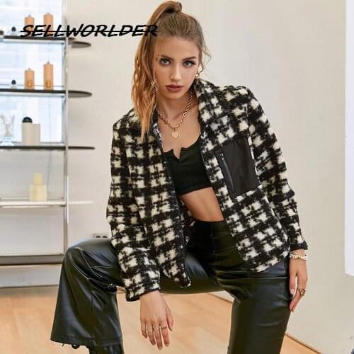 SELLWORLDER Women's Black Jackets