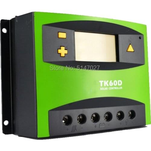 TK12V/24V 30A/40A/50A/60A Solar Charge Controller for Solar Panel Charger Regulator with Over Charge Protection