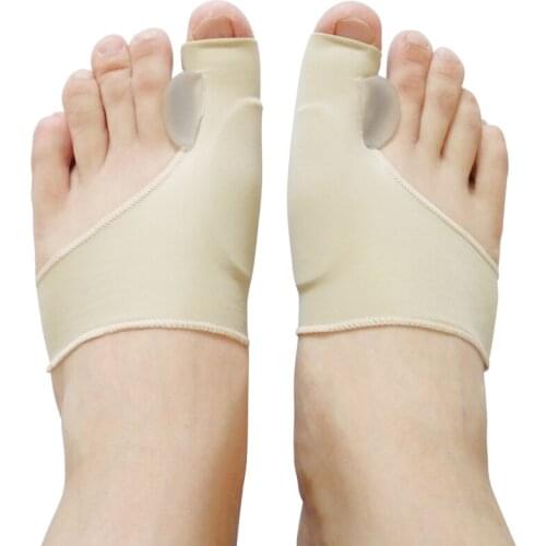 1 Pair The Newest Silicone Hallux Valgus Braces Big Blackmailed Orthopedic Correction Socks Toes Separator Feet Care