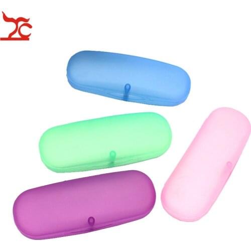 1Pcs Eyewear Accessories Women And Men Plastic Sunglasses Glasses Box Hard Eyeglasses Case Reading Glasses Case Cheap Price