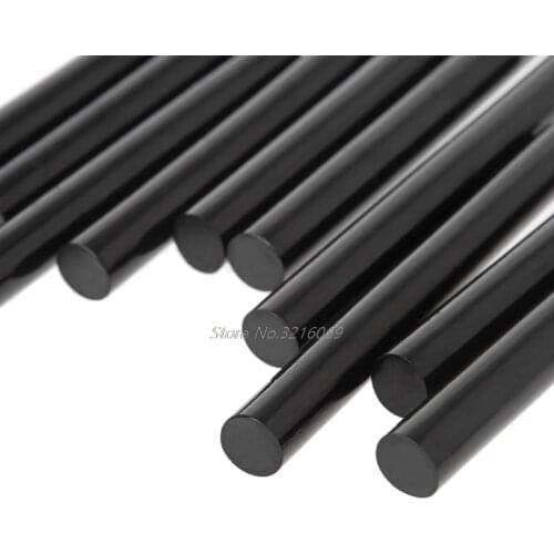 10pcs/25pcs Hot Melt Glue Stick Black High Adhesive 11mm For DIY Craft Toy Repair Tool Dropship