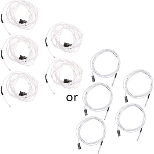 YYDS 5pcs Thermistor Temperature Sensor HT-NTC100K for Ender3/CR-10/CR-10S Heatbed Final Quente