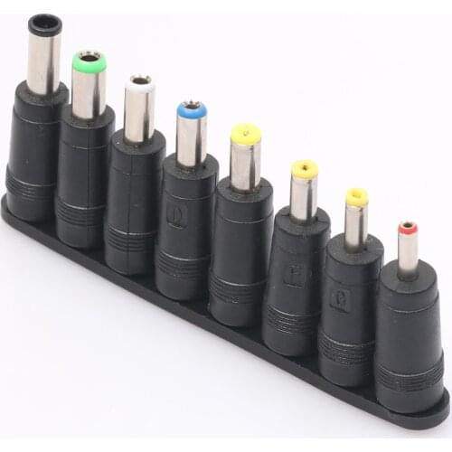 8PCS Universal AC DC Power Charger Adapter Tips For Laptop Notebook In 1 Set Wholesale 1029#2