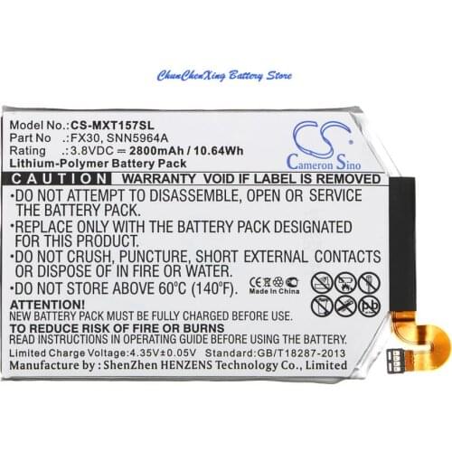 Cameron Sino 2800mAh Battery FX30,SNN5964A for Motorola Moto X Pure Edition,Moto X Style,Pure,X Style X+2,XT1570, XT1572,XT1575