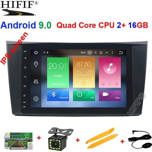 8 "IPS" 2G 16G Android 9.0 CAR GPS For Mercedes W211 W219 W463 CLS350 CLS500 CLS55 E200 E220 E240 E270 E280 NO DVD player