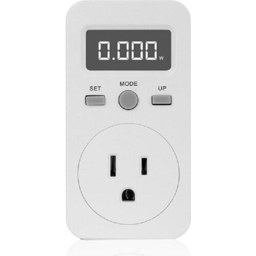 HOT Digital Energy Meter Wattmeter LCD Power Monitor Meter Electricity Test Measuring Socket 230V 16A
