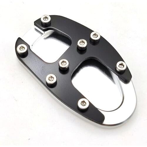Motorcycle Parts CNC Kickstand Side Stand Plate Pad Enlarge Extension For YAMAHA FZ-6R FZ6R XJ6 /Diversion/F XJ6N XJ6F 2009-2017