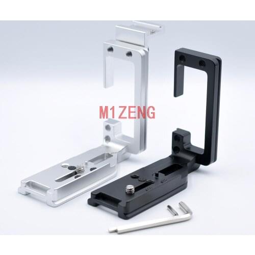 EOSR5/6 with hotshoe Extended Adjustable Vertical Quick Release L Plate/Bracket hand Grip for canon EOSR5 EOSR6 R5 R6 camera