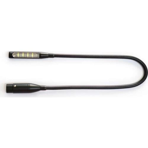 Gooseneck XLR Light 12 Volts LED Console Lamp for Mixers (3PIN 12V XLR) XLR LAMP