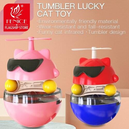 Interactive Treat Leaking Toy for Small Dogs Original Slow Dog/Cats Feeder Funny Dog Wheel Pet Products Accessories