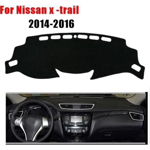 Car dashboard covers mat for Nissan new X-trail 2014-2016 years Left steering wheeldash mat pad dash cover auto accessories