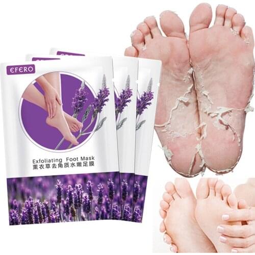 Feet Mask Remove Dead Skin Heels Foot Peeling Mask for foot spa Feet Exfoliating Foot Masks Pedicure Socks Exfoliation Scrub