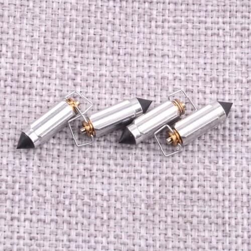 4Pcs New Carburetor Carb Float Valve Needle Kit Fit For Yamaha xc180 riva sr250 exciter fzr400 fj600 fz600 Suzuki gsxr750 gs500e