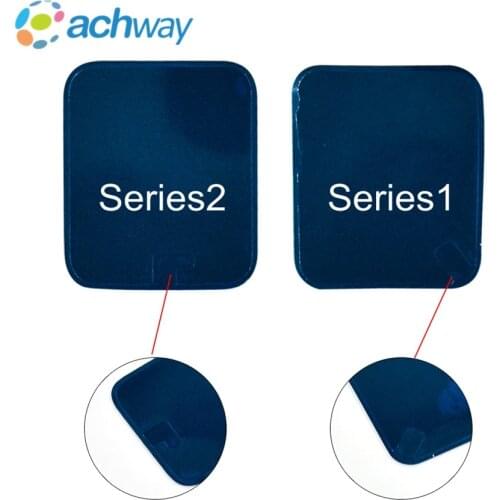 2pcs S1 2 3 4 Front Adhesive Sticker Screen Repair Glue For Apple Watch Series 1/ Series 2 For Apple Watch Screen Tape Series 3