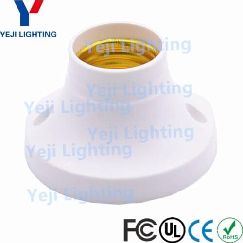 Plastic electric e27 lamp holder