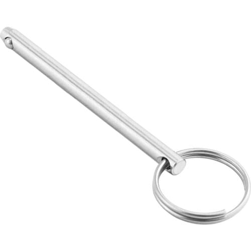 Spring Ring Deck Accessories, Quick Release Pin for Kayak Marine Boat Bimini Top Hinge, 6.3x95mm