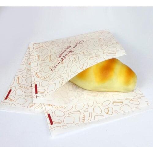 Share Happiness Anti-Oil Paper Cake Bag Disposable Donuts Puffs Bag MINI Dessert Package 200pcs/lot CK164