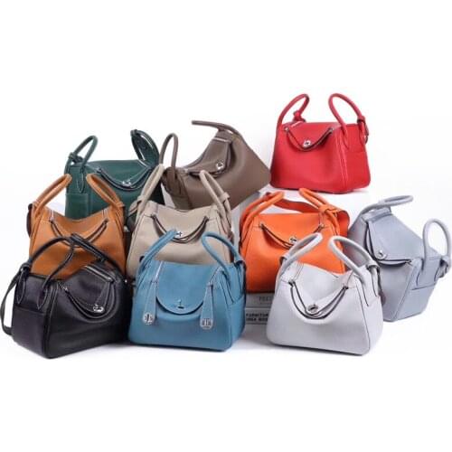 Genuine Leather Womens Shoulder Bag Designer Handbag Luxury Brand Tote Bags Head Layer Cowhide Armpit Bag Fashion Female Purse