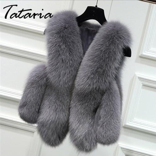 Tataria Artificial Fur Coats