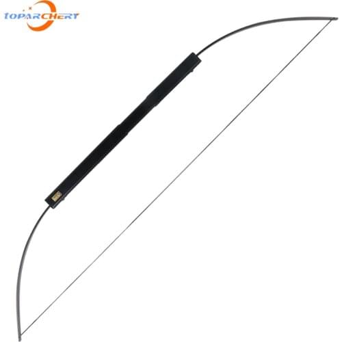 Toparchery Folding Archery Bow Hunting Straight Bow for Right-handed Outdoor Shooting Fishing Bow 40/50/60lbs