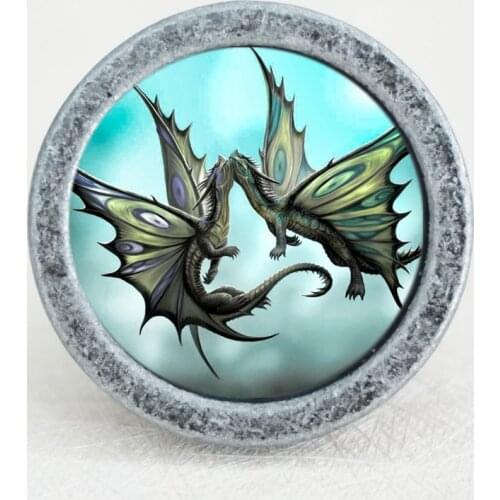 Unique Fly Dragon Knobs Drawer Dresser Knobs Handmade Cupboard Pulls Handle Chic Kitchen Cabinet Knobs Furniture Hardware