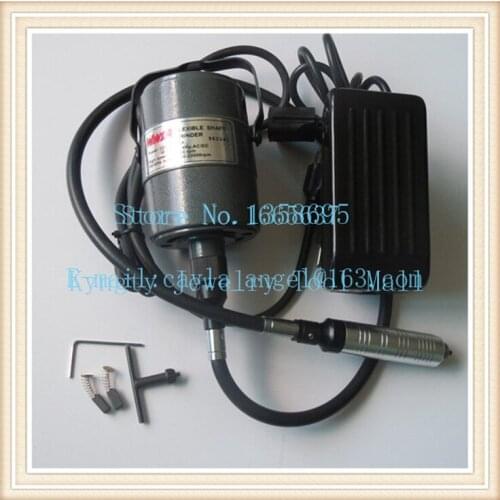 220V 200W 18000rpm craft jewelry tool s High Quality Flex Shaft Polishing Machine Dental Flexshaft Grinder