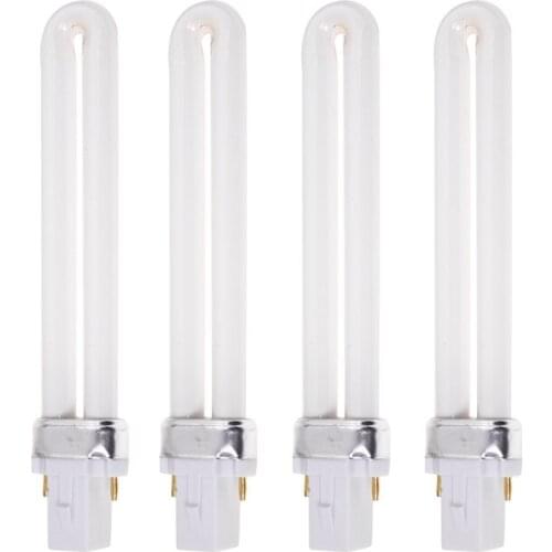 4 x 9W Nail UV Light Bulb Tube Replacement for 36w UV Curing Lamp Dryer