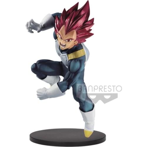 BANDAI Banpresto Dragon Ball Super Blood of Saiyans Figure SSGSS God Vegeta BP81808