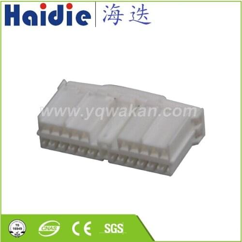 Free shipping 2sets 22pin female auto unsealed plug connector electric wiring harness connector MG610415 7123-8325