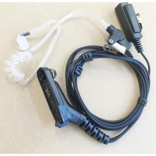 Long big PTT Air Tube headphone for Motorola APX4000 APX2000 APX6000 XPR6300 DP4800 DP3400 MTP6550 XIR P8200 P8268 walkie talkie
