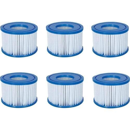 Type VI Hot Tub Filter Cartridge for Bestway VI Flowclear Lay-Z-Spa - Miami Vegas Palm Springs Paris for Bestway Ⅵ Parts