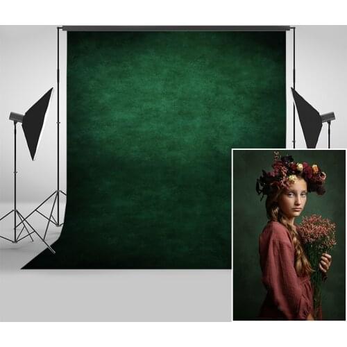 Mocsicka Dark Green Retro Abstract Photograohy Backdrops Child Adult Birthday Portrait Art Photo Props Studio Booth Background