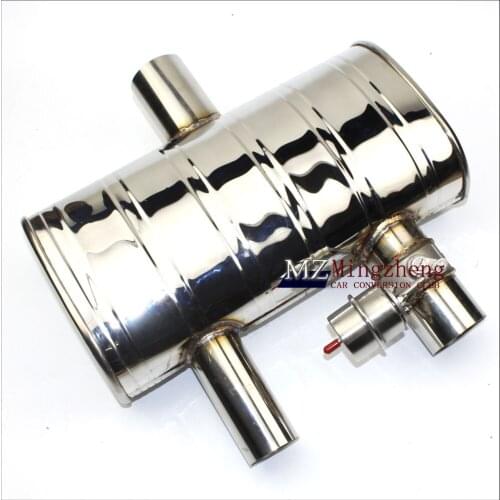 For Lancer Ex E63 + Exhaust System Stainless Steel Electric Exhaust CutOut Valve With Electronic Remote Control Switch Muffler