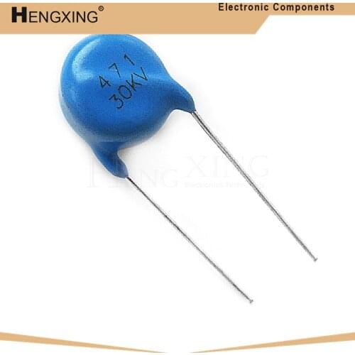 5piece High voltage ceramic capacitors 30KV 471 30KV 471K In Stock