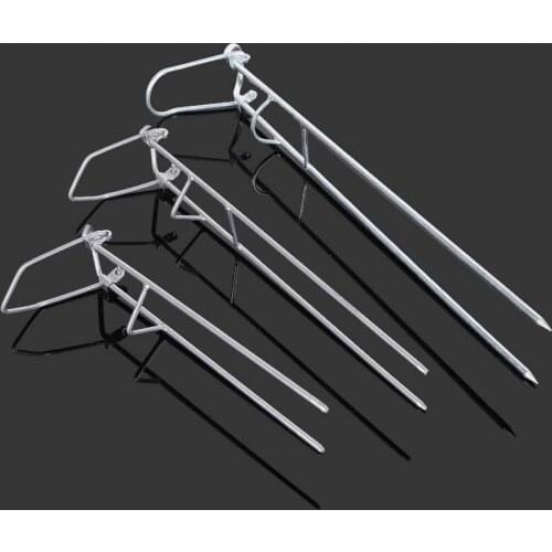 Fishing rod ground insert bracket, throwing rod sea rod simple bracket, foldable bold bracket