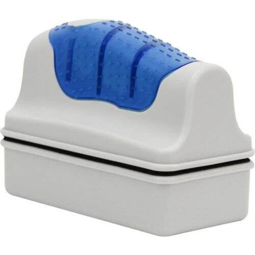 Magnetic Aquarium Brush Fish Tank Cleaner Magnetic Brush Aquarium Tank Fish Tools Floating Brush Glass Algae Cleaning Scraper