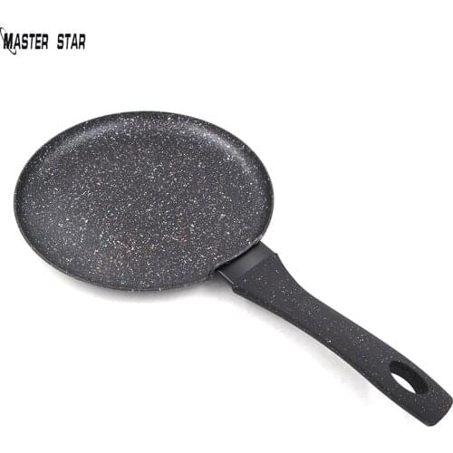 Master Star 2021 New Design Granite Coating Frying Pan Non-Stick 24cm Fry Pan Griddle Crepe High Quality Induction Cooker