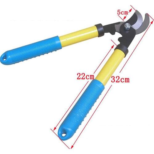 High Carbon Steel Garden Pruning Shears Slippery Handle Gardening Scissors Cut Thick Branches Garden Tools Bonsai Supplies