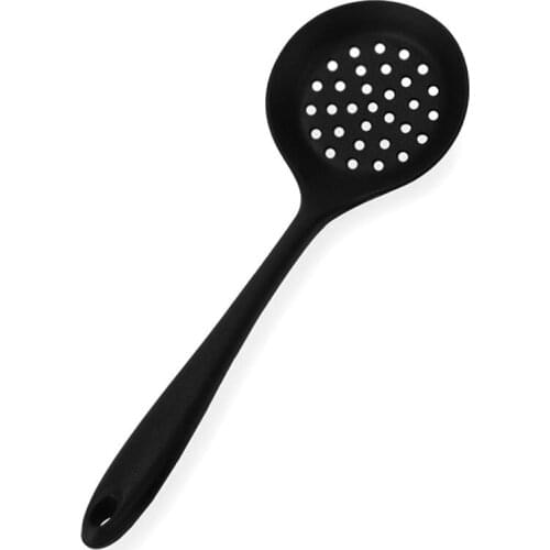 Silicone Shovel Spoon Kitchen Cooking Tools Kitchenware Nonstick Spatula Soup Spoon Handle Slotted Spoon Kitchen Supplies