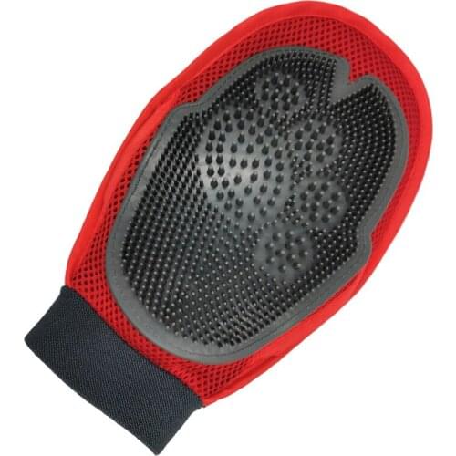 Silicone Pet Dog Hair Brush Comb Glove For Pet Cleaning Massage Grooming Supply Glove Cleaning Cat Hair Glove Accessoies