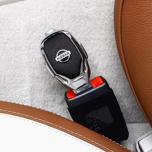 Car Seat Belt Extender Insert Plug Clip Safety Buckle For Nissan X-Trail T32 Qashqai J11 Murano Z52 Navara NP300 Pathfinder