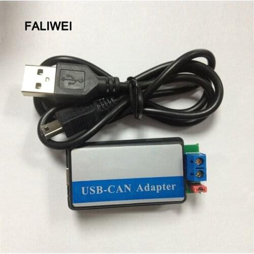 1pcs/lot USB-to- CAN USB-CAN adapter CAN debugger bus analyzer support secondary development