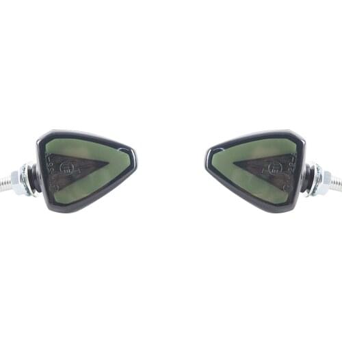 2pcs Indicator Lamp Waterproof Universal Riding Turn Signal Light Replacement Parts Durable LED Lighting For Motorcycle Outdoor