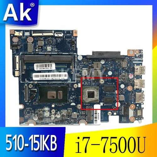 5B20M32679 5B20M32609 BIUS4/S5,CIUY0/Y1 LA-E221P For Lenovo FLEX 4-1580 YOGA 510-15IKB laptop motherboard With i7-7500U 2GB