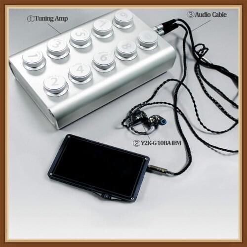 Fearless Audio Y2K Tuning System With a 5Pin 10BA In-Ear Monitor Professional Custom Tuning System