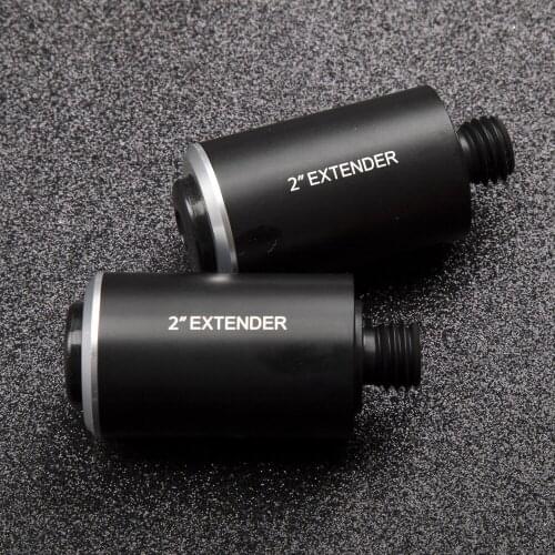 Billiard Extension 1.2oz 2 Inches Pool Cue Extension Billiard Stick Extended Black 8 Nine Ball Professional Ultralight for Mezz