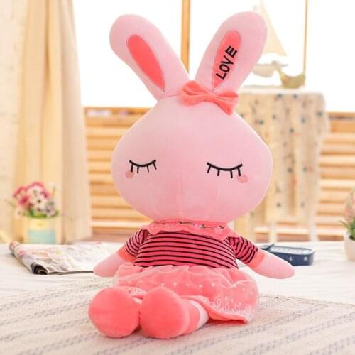 Big long ears rabbit plush animals toys stuffed bunny rabbit soft toys baby kids sleep toys birthday gifts