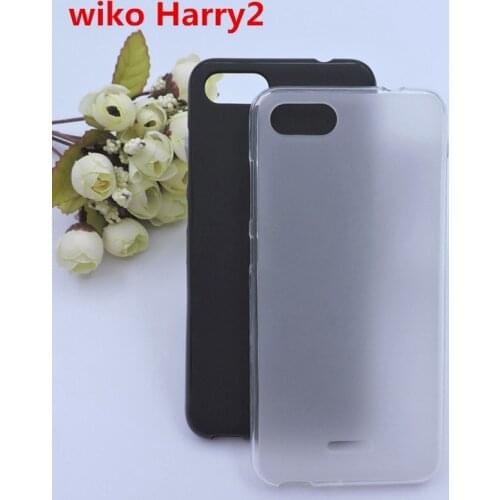 Phone case fundas back cover for Wiko Harry2 5.45" smartphone cases soft TPU matte pudding gel silicone cover funda