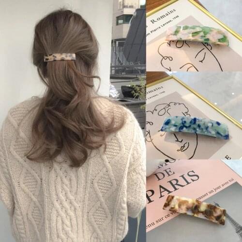 CYGJFC 8.5cm Woman Long Acetate Hairpins Girls Hair Clips Exquisite Hair Accessories For Women Hairgrip Headwear Ornaments